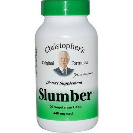Christopher's Original Formulas, Slumber, 440mg, 100 Veggie Caps
