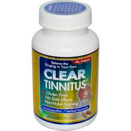 Clear Products, Clear Tinnitus, 60 Capsules