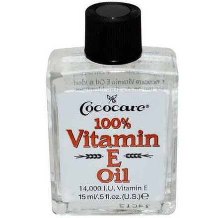 Cococare, 100% Vitamin E Oil 15ml