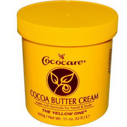 Cococare, The Yellow One, Cocoa Butter Cream 425g