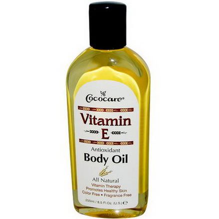 Cococare, Vitamin E, Body Oil 250ml