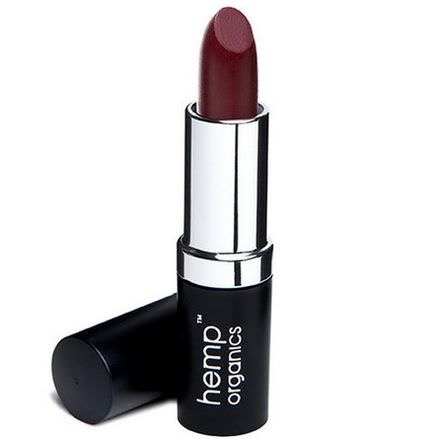 Colorganics Inc. Hemp Organics, Lipstick, Black Cherry, 0.14 oz