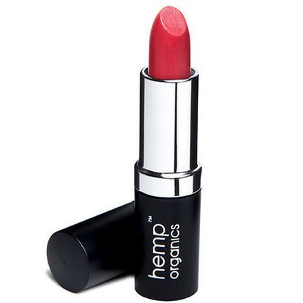 Colorganics Inc. Hemp Organics, Lipstick, Coral, 0.14 oz
