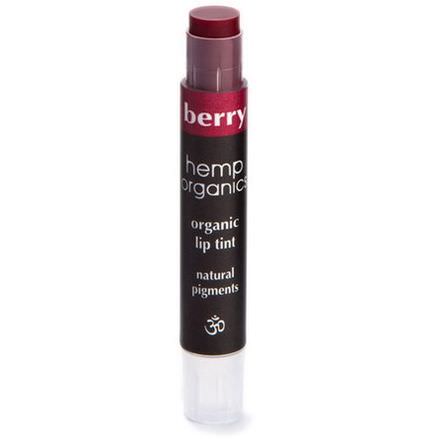 Colorganics Inc. Hemp Organics, Organic Lip Tint, Berry 2.5g