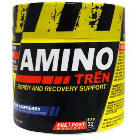 Con-Cret, Amino Tren, Energy and Recovery Support, Blue Raspberry 164g