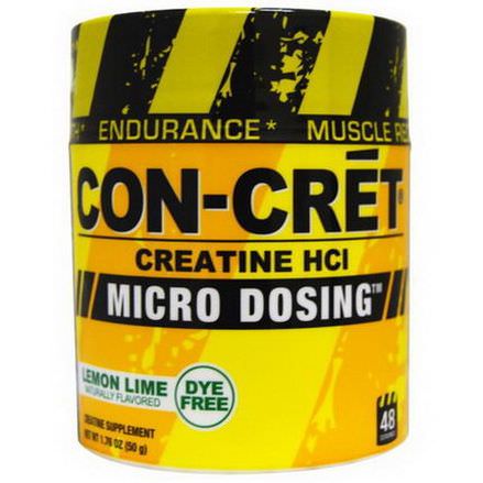 Con-Cret, Creatine HCl, Micro Dosing, Lemon Lime 50g