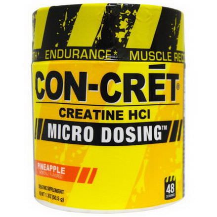 Con-Cret, Creatine HCl, Micro Dosing, Pineapple 50.5g