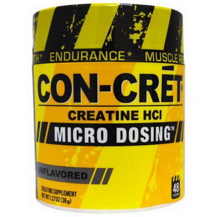 Con-Cret, Creatine HCl, Micro Dosing, Unflavored 36g