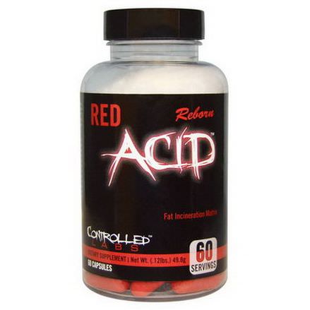 Controlled Labs, Red Acid Reborn, 60 Capsules