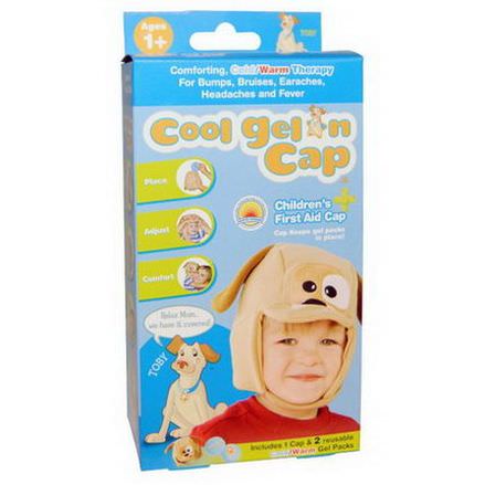 Cool Gel'n Cap, Toby, Children's First Aid Cap, 1 Cap
