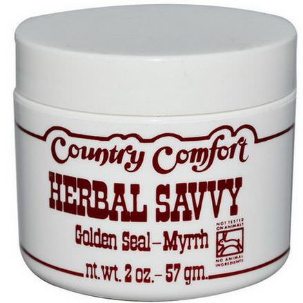 Country Comfort, Herbal Savvy, Golden Seal-Myrrh 57g