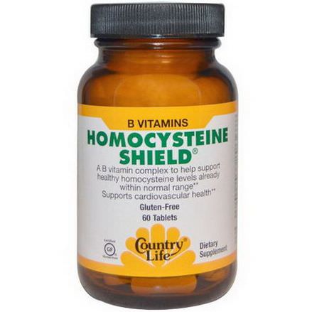 Country Life, Homocysteine Shield, 60 Tablets