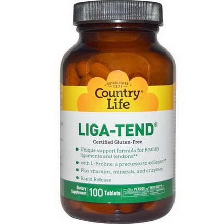 Country Life, Liga-Tend, 100 Tablets