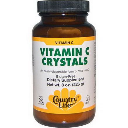 Country Life, Vitamin C Crystals 226g