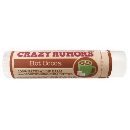 Crazy Rumors, 100% Natural Lip Balm, Hot Cocoa 4.4ml