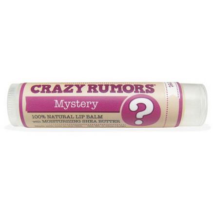 Crazy Rumors, 100% Natural Lip Balm, Mystery 4.4ml