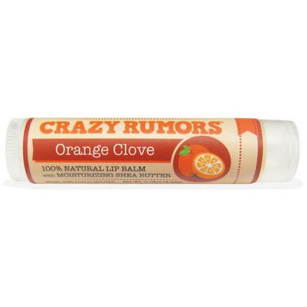 Crazy Rumors, 100% Natural Lip Balm, Orange Clove 4.4ml