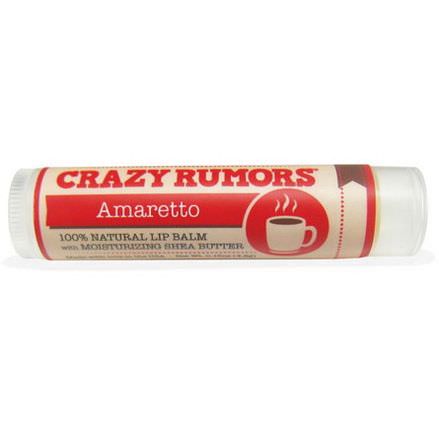 Crazy Rumors, 100% Natural Lip Balm, Amaretto 4.4ml