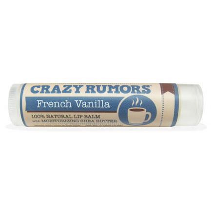 Crazy Rumors, 100% Natural Lip Balm, French Vanilla 4.4ml