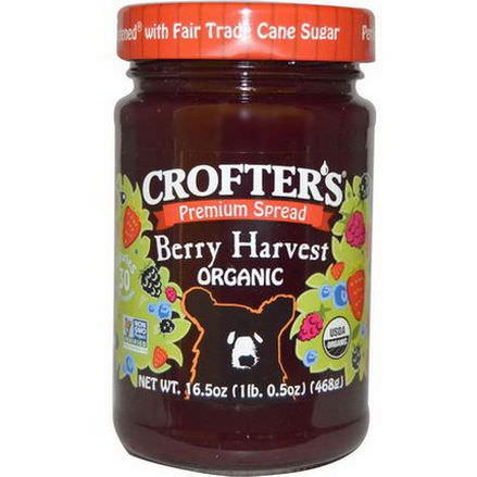 Crofter's Organic, Premium Spread, Berry Harvest Organic 468g