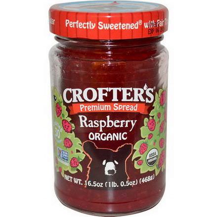 Crofter's Organic, Premium Spread, Raspberry 468g