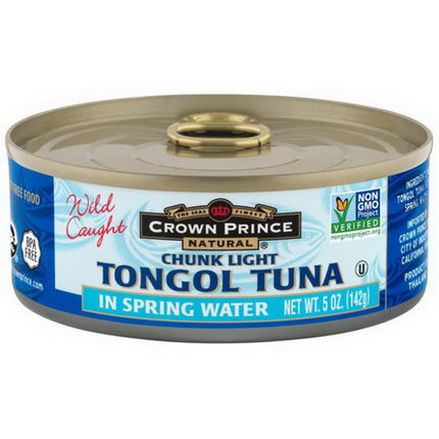 Crown Prince Natural, Chunk Light Tongol Tuna, In Spring Water 142g