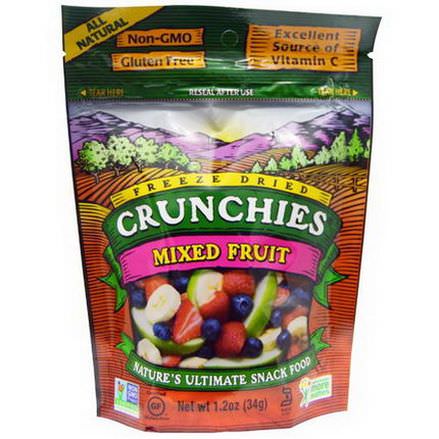 Crunchies Food Company, Freeze Dried Crunchies, Mixed Fruit 34g