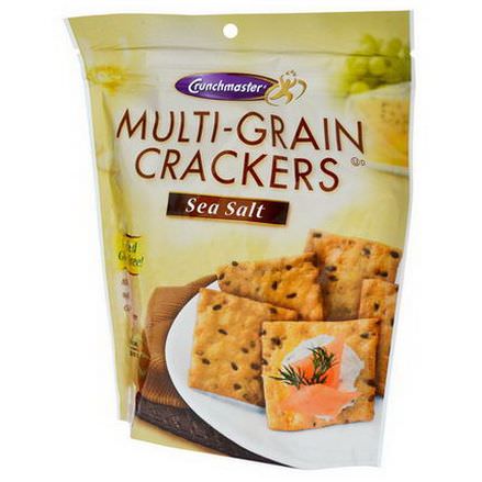 Crunchmaster, Multi-Grain Crackers, Sea Salt 127g