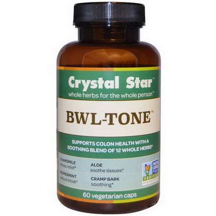 Crystal Star, BWL-Tone, 60 Veggie Caps