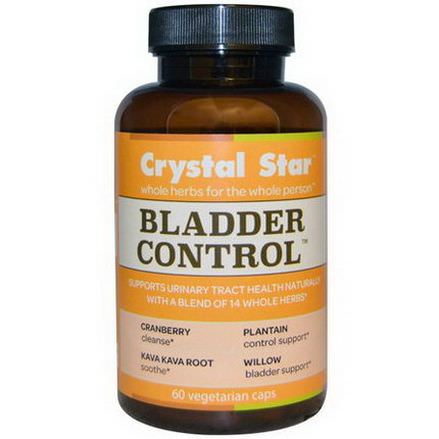 Crystal Star, Bladder Control, 60 Veggie Caps