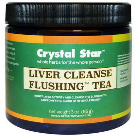 Crystal Star, Liver Cleanse Flushing Tea 85g