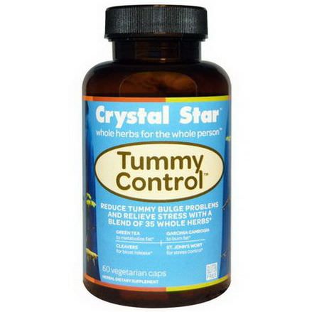 Crystal Star, Tummy Control, 60 Veggie Caps