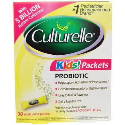 Culturelle, Kid's Packets, Probiotic, 30 Single Serve Packets