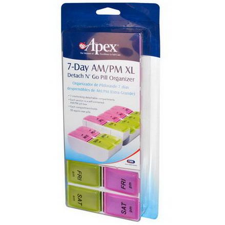DNG Apex, 7-Day AM/PM XL, 1 Pill Organizer