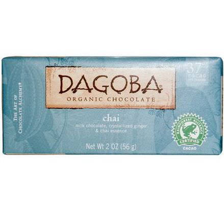 Dagoba Organic Chocolate, Chai 56g
