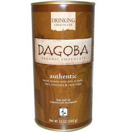 Dagoba Organic Chocolate, Drinking Chocolate, Authentic 340g