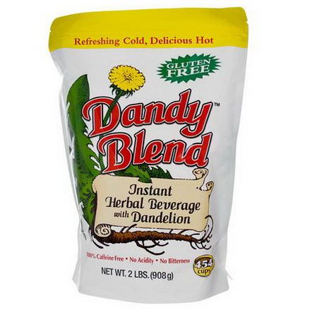 Dandy Blend, Instant Herbal Beverage with Dandelion, Caffeine Free 908g