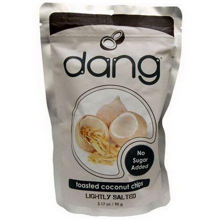 Dang Foods LLC, Toasted Coconut Chips, Lightly Salted 90g