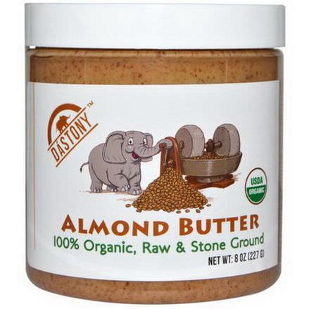 Dastony, 100% Organic Almond Butter 227g