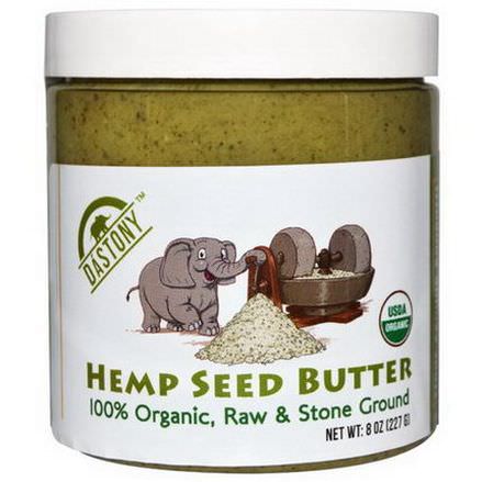 Dastony, 100% Organic Hemp Seed Butter 227g