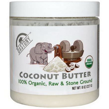 Dastony, Coconut Butter, 100% Organic 227g