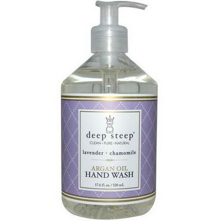 Deep Steep, Argan Oil Hand Wash, Lavender- Chamomile 520ml