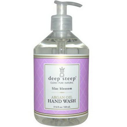 Deep Steep, Argan Oil Hand Wash, Lilac Blossom 520ml