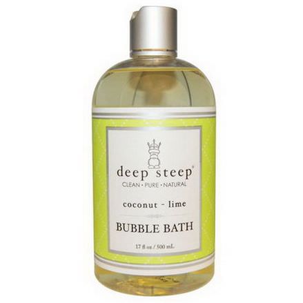 Deep Steep, Bubble Bath, Coconut Lime 500ml