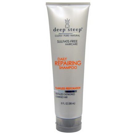 Deep Steep, Daily Repairing Shampoo, Flawless Restoration 295ml