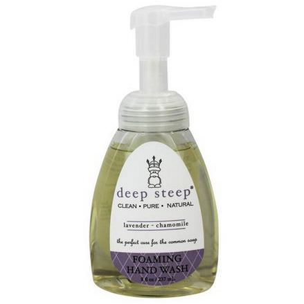 Deep Steep, Foaming Hand Wash, Lavender - Chamomile 237ml