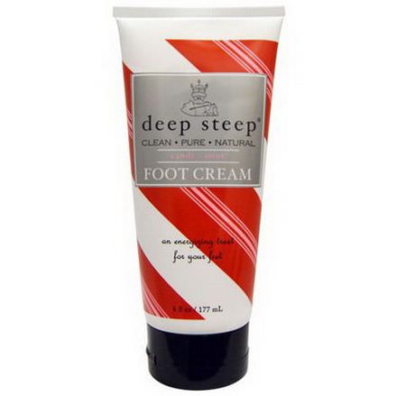Deep Steep, Foot Cream, Candy - Mint 177ml