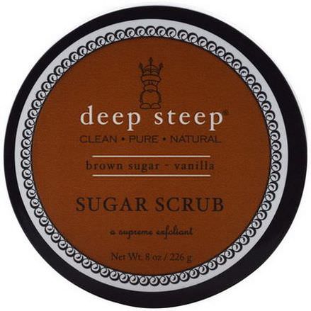 Deep Steep, Sugar Scrub, Brown Sugar - Vanilla 226g