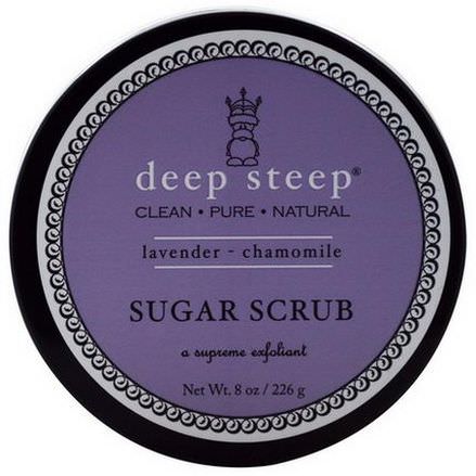 Deep Steep, Sugar Scrub, Lavender - Chamomile 226g
