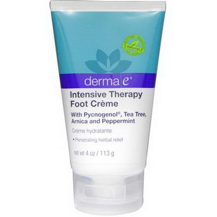 Derma E, Intensive Therapy Foot Cream 113g